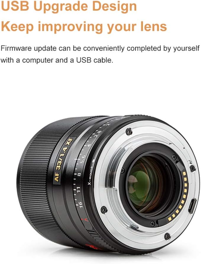 33mm F1.4 Auto-Focus Portrait Lens for Fujifilm X-Mount Camera D9911