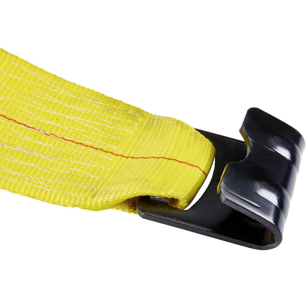 4 in. x 27 ft. Ratcheting Cargo Strap with Flat Hook B516