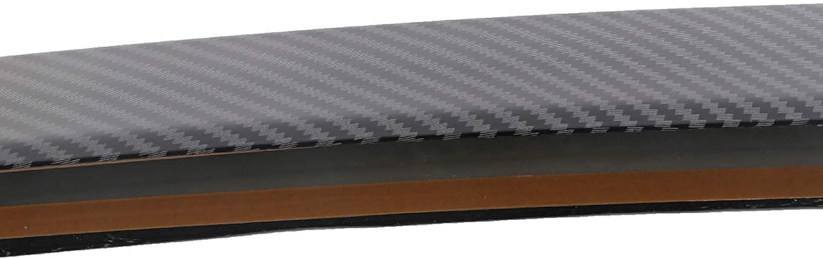 Carbon Fiber Pattern Spoiler for Tesla Model 3, Pack of 2 E410