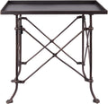 Gold Metal Rectangle Table N937