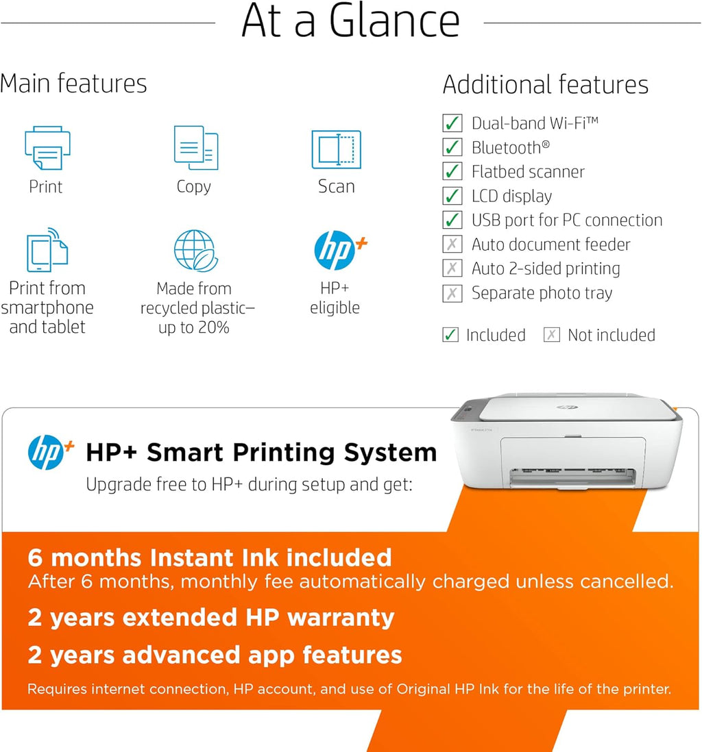 Wireless Color All-in-One Printer Pack of 2 B641