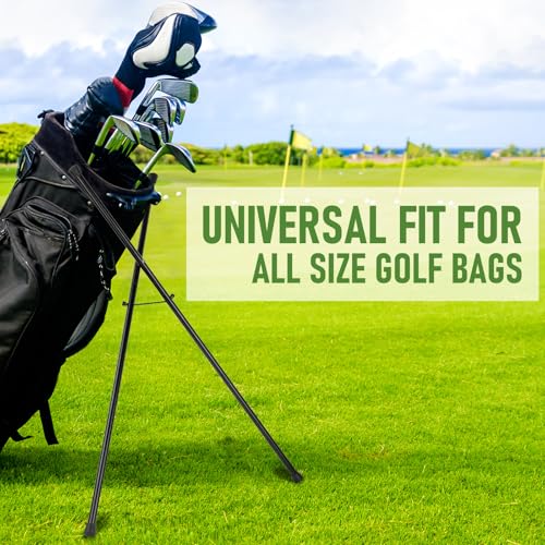 Black Golf Bag Stand Attachment with Carry Bag P233387