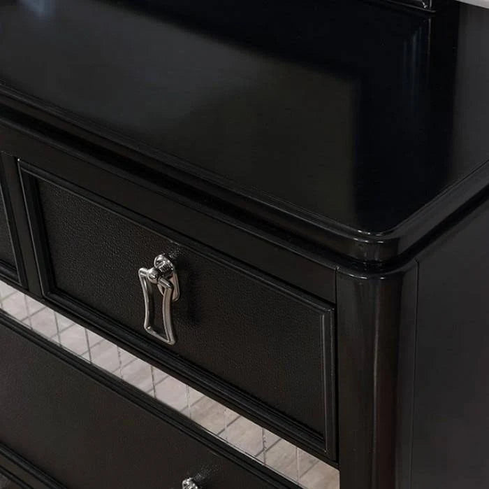 Black Nightstand N288