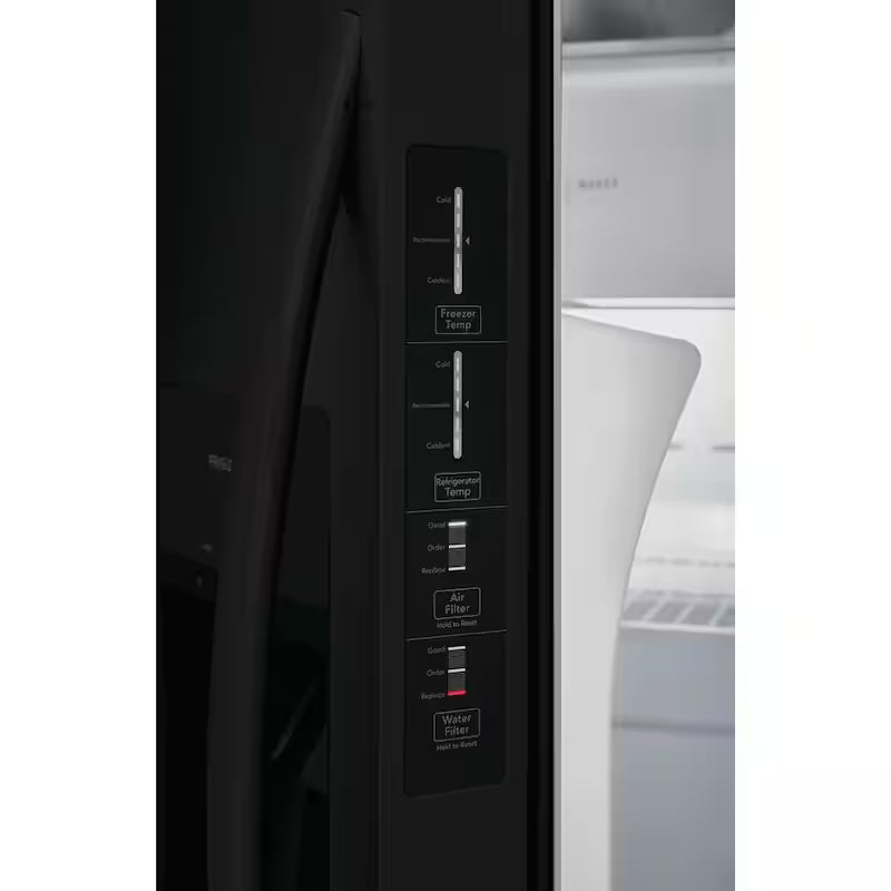 22.3 cu. ft. Side by Side Refrigerator in Black T5932