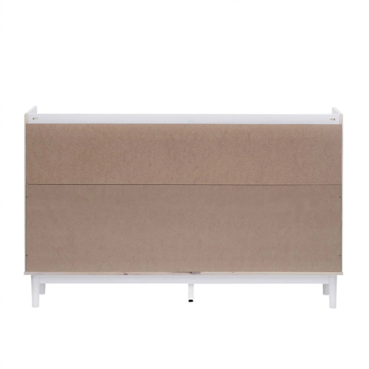 White 9 Drawer Solid Wood Dresser T683849