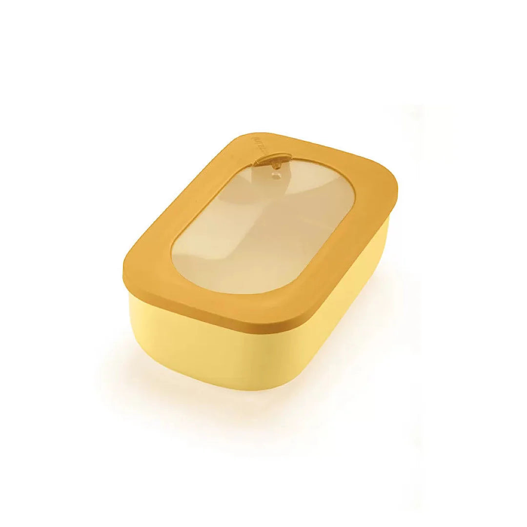 Rectangular Leak-Proof Containers 900cc Ochre S293505