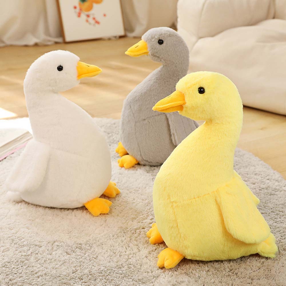 Black 30cm Duck Plush Doll Stuffed Toy Y5689