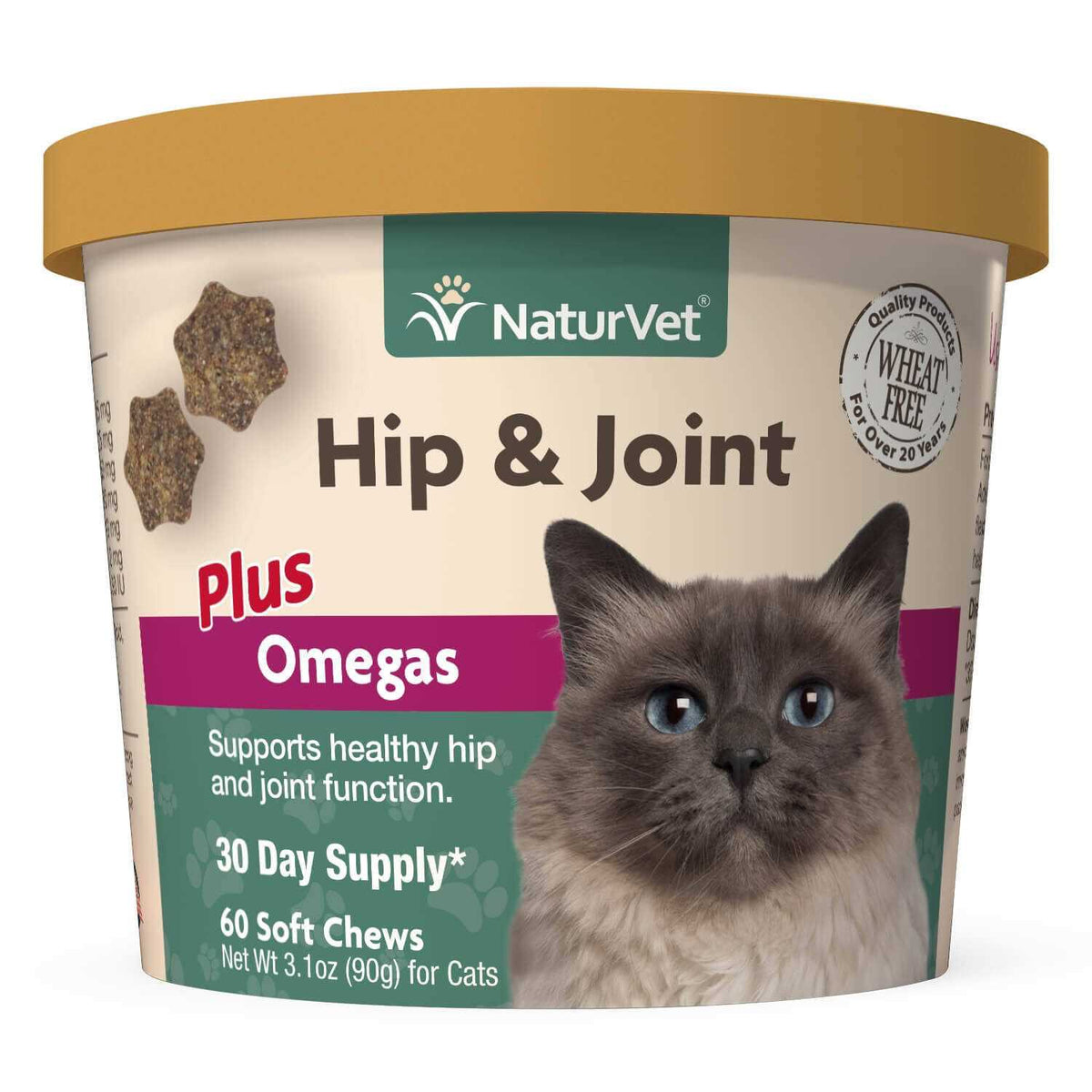 Hip & Joint Soft Chews Cat Supplement D6816