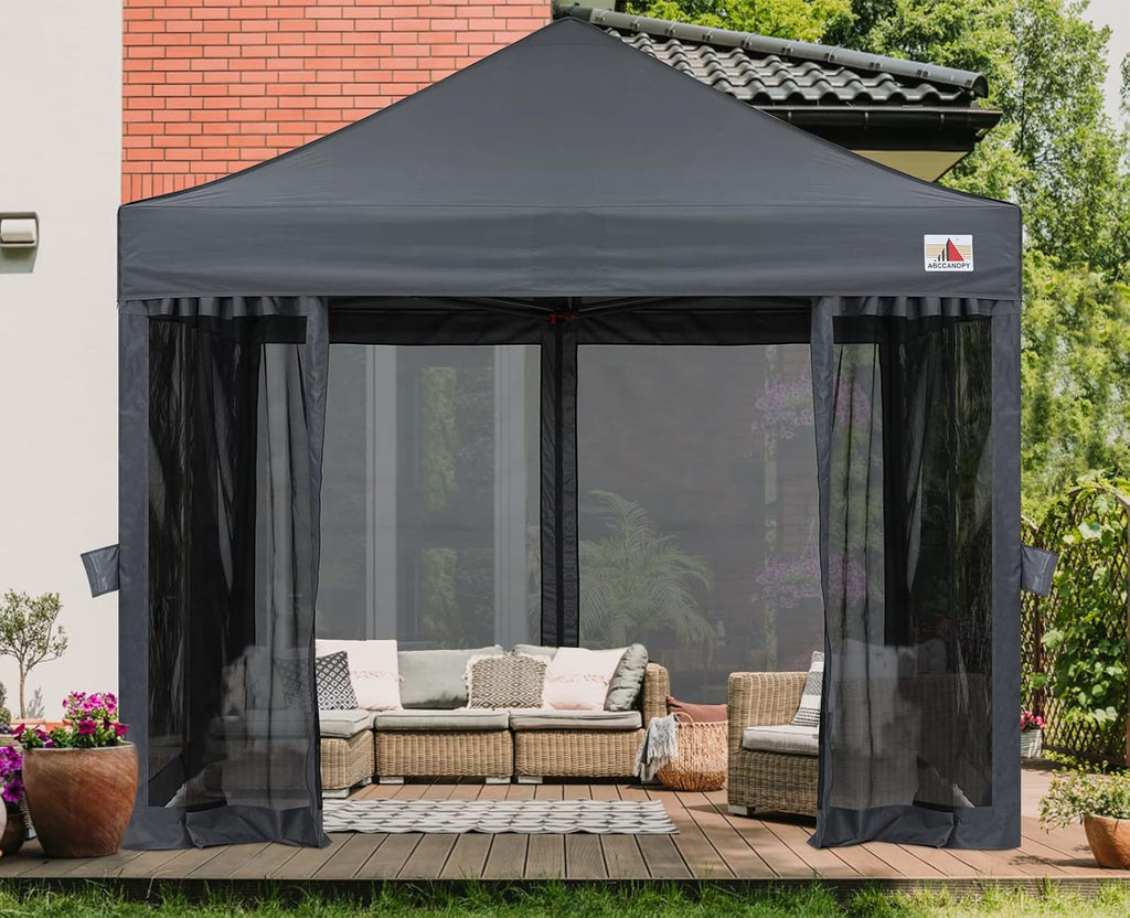 10x10 Pop Up Gazebo Tent with Netting Walls P138