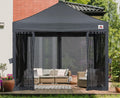 10x10 Pop Up Gazebo Tent with Netting Walls P138