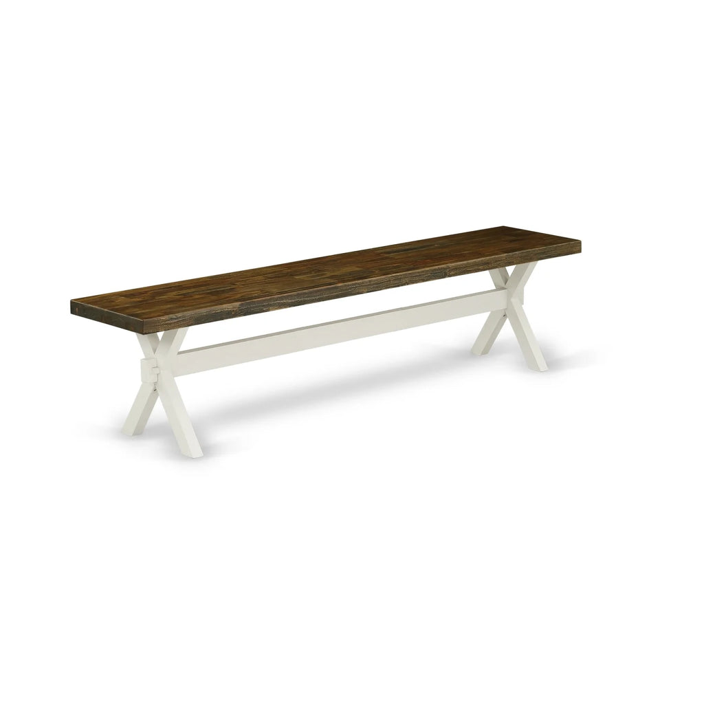 6-Pc Dining Table Set with Bench I417