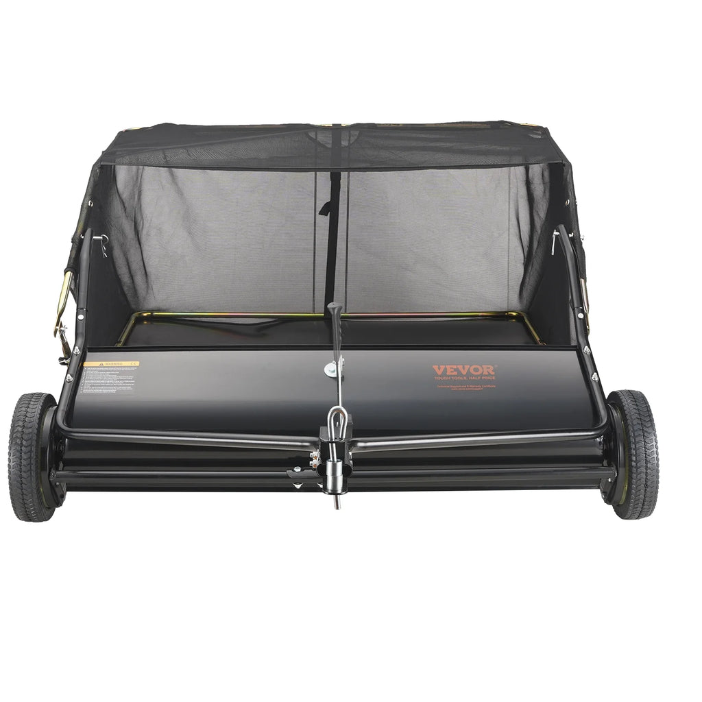 Tow Behind Lawn Sweeper 44 Inch, 25 cu. ft Leaf & Grass Collector E183154