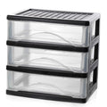 Medium 4 Drawer Clear Stacking Desktop Organizer E187070