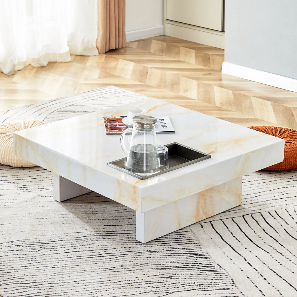 Imitation Marble Coffee Table A25086
