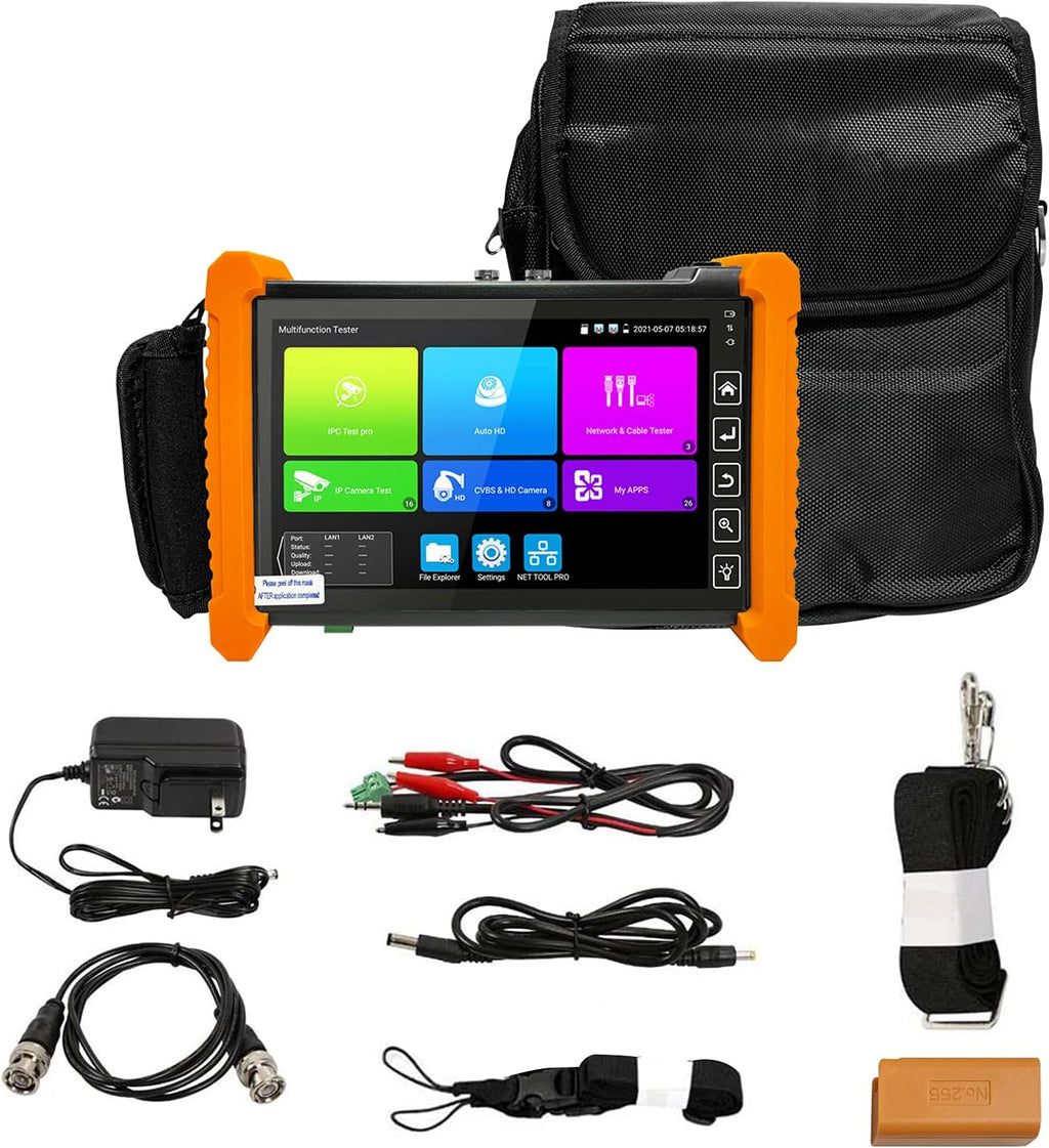 IP Camera Tester 8MP 7inch IPS Touch Screen POE WiFi 4K R603036