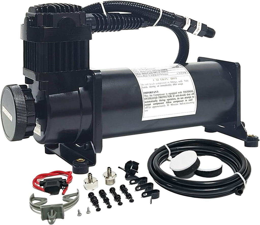 Heavy Duty Air Horn Compressor 200psi 12V Universal Replacement B807