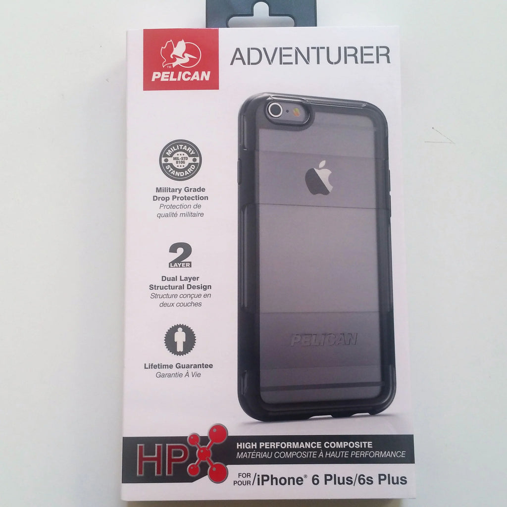 Gray Clear iPhone 6 Plus 6s Plus Case U321358