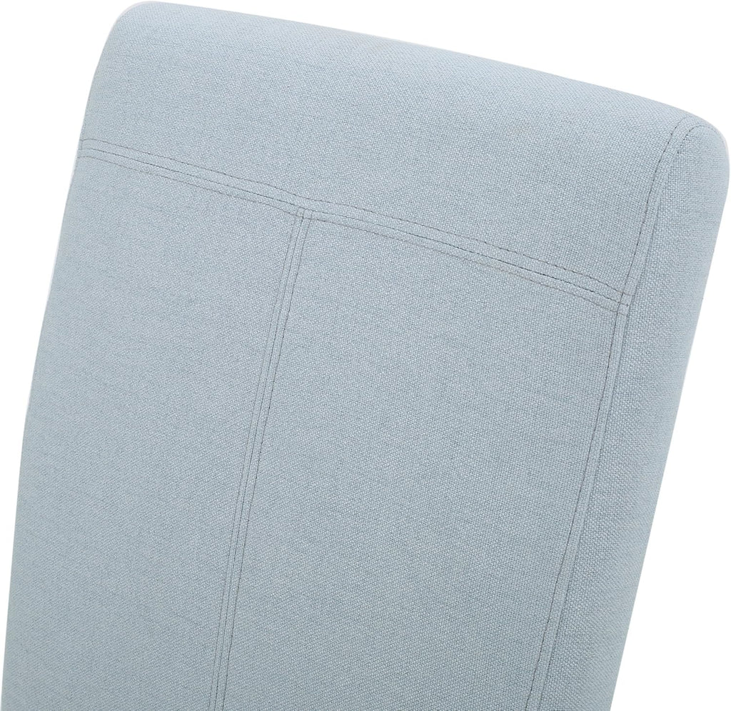 Light Sky Fabric Dining Chairs, 2 Pcs Set Y338905