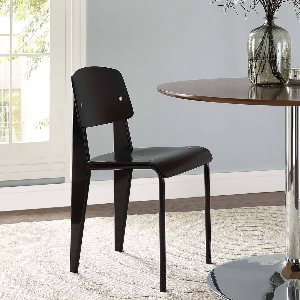 Walnut Black Dining Side Chair G661959