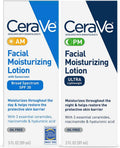 Day & Night Face Lotion Set with SPF 30 and PM Face Moisturizer, Fragrance Free I2002