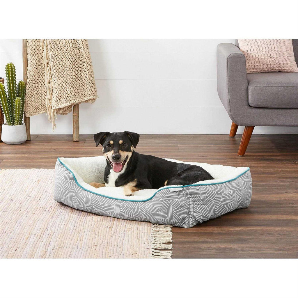 Sherpa Bolster Cat & Dog Bed X967
