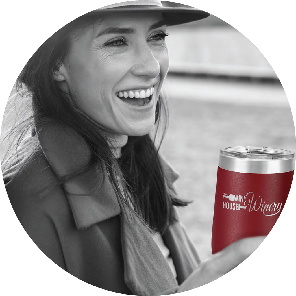 12 oz Stainless Steel Vacuum Insulated Wine Tumbler F37275