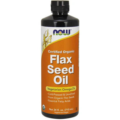 Organic Flax Seed Oil 24 oz U244