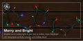 300-Count Multicolor Mini LED Christmas String Lights Z819219