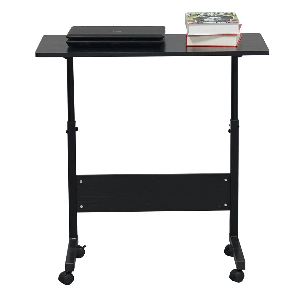 Black Chipboard & Steel Side Table G518