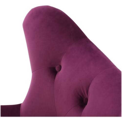 Fuchsia Velvet Armchair E2228