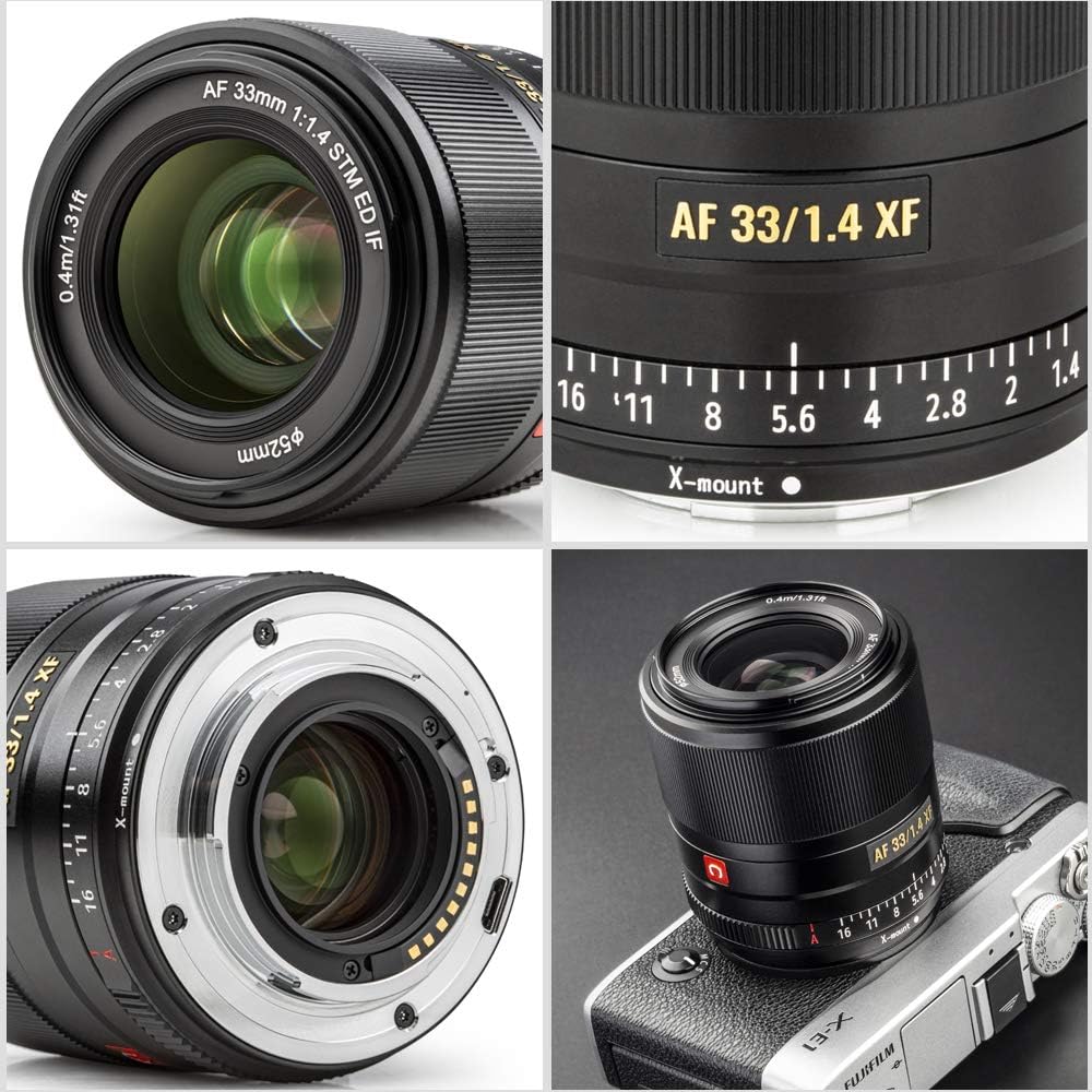 33mm F1.4 Auto-Focus Portrait Lens for Fujifilm X-Mount Camera D9911