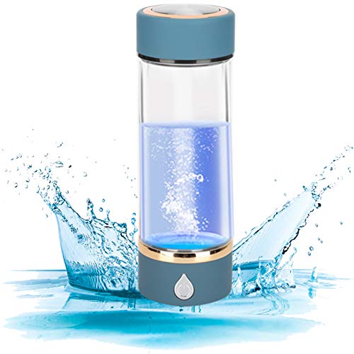 Blue Portable Hydrogen Water Ionizer Machine 380ml K804654