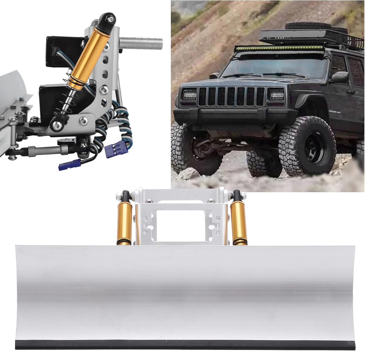 RC Metal Snow Shovel for 1/10 RC Car E393184