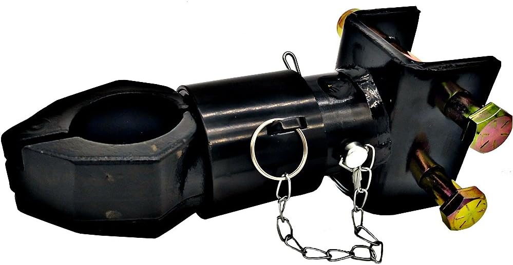 Black Gooseneck Trailer Coupler 2 Ball Pack of 2 Q805