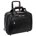 Black Leather Detachable Wheeled Laptop F139847