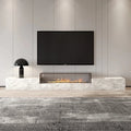 Marble Glass Top TV Stand R8925
