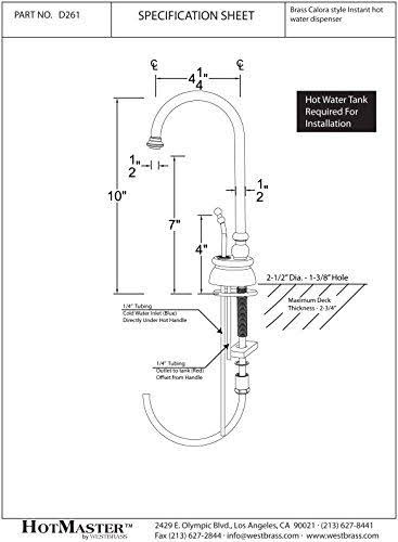 Oil Rubbed Bronze Hot Water Dispenser O38575