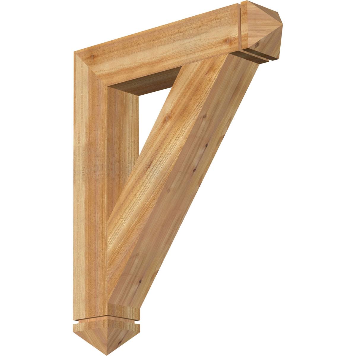 Western Red Cedar Traditional Bracket Z77415