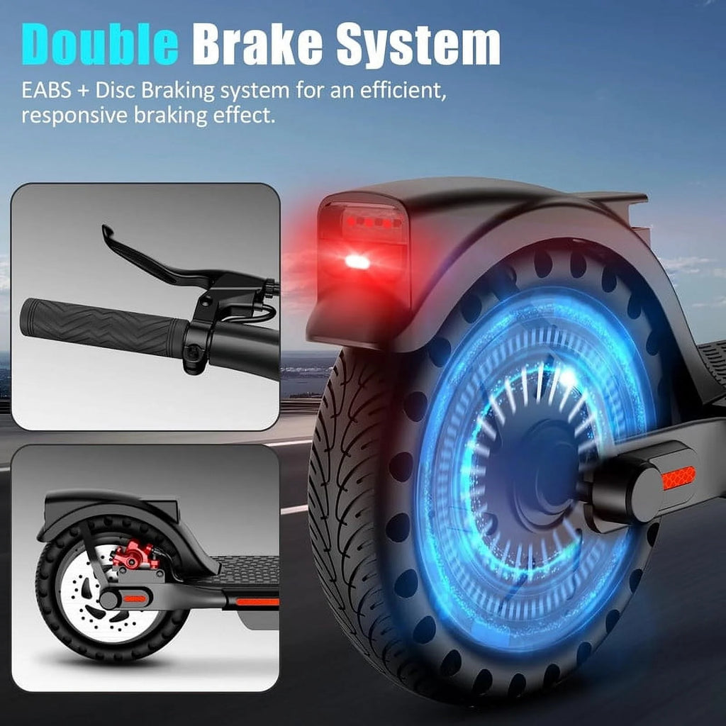 Electric Kick Scooter 300W Motor 8.5 Tires Portable Folding E440874