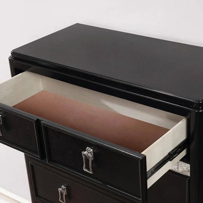 Black Nightstand N288