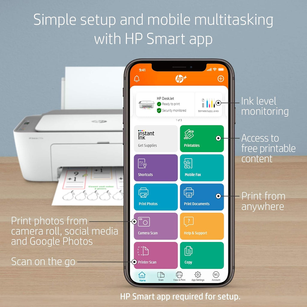 Wireless Color All-in-One Printer Pack of 2 B641