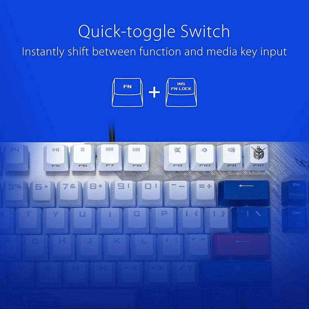Tenkeyless Aluminum Frame RGB Gaming Keyboard V3399