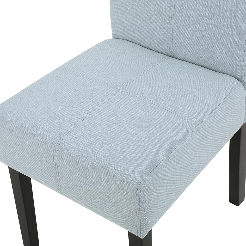 Light Sky Fabric Dining Chairs, 2 Pcs Set Y338905