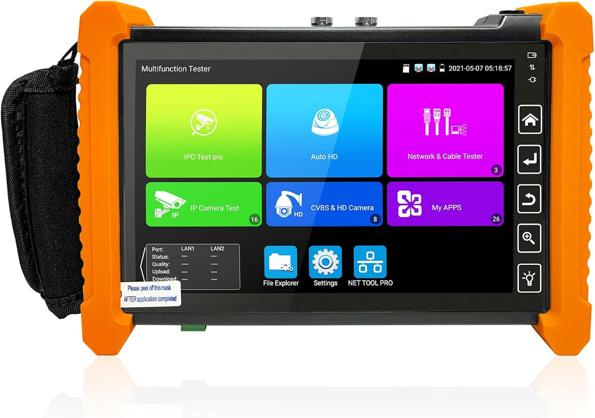 IP Camera Tester 8MP 7inch IPS Touch Screen POE WiFi 4K R603036