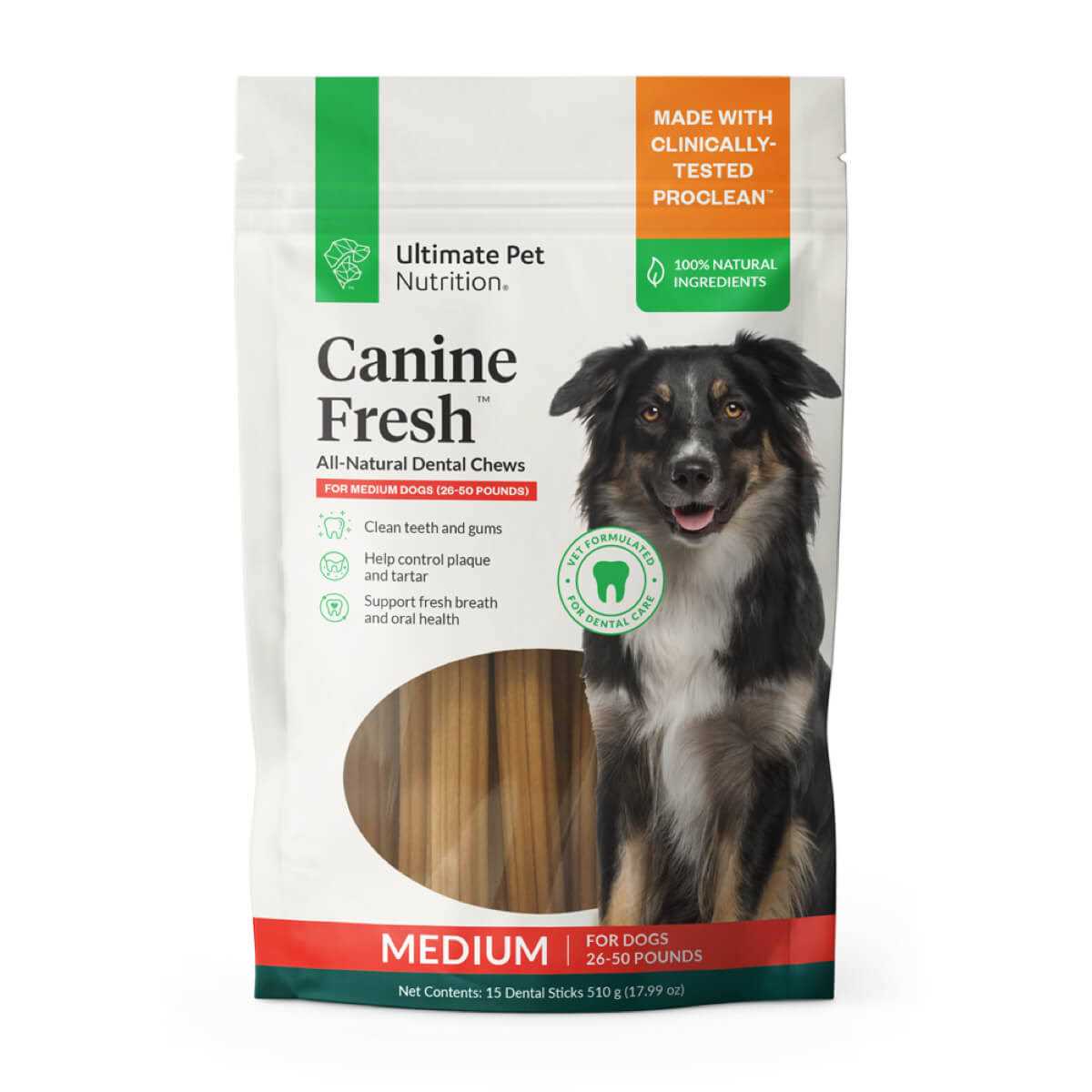 All Natural Canine Dental Chews Sticks P962014