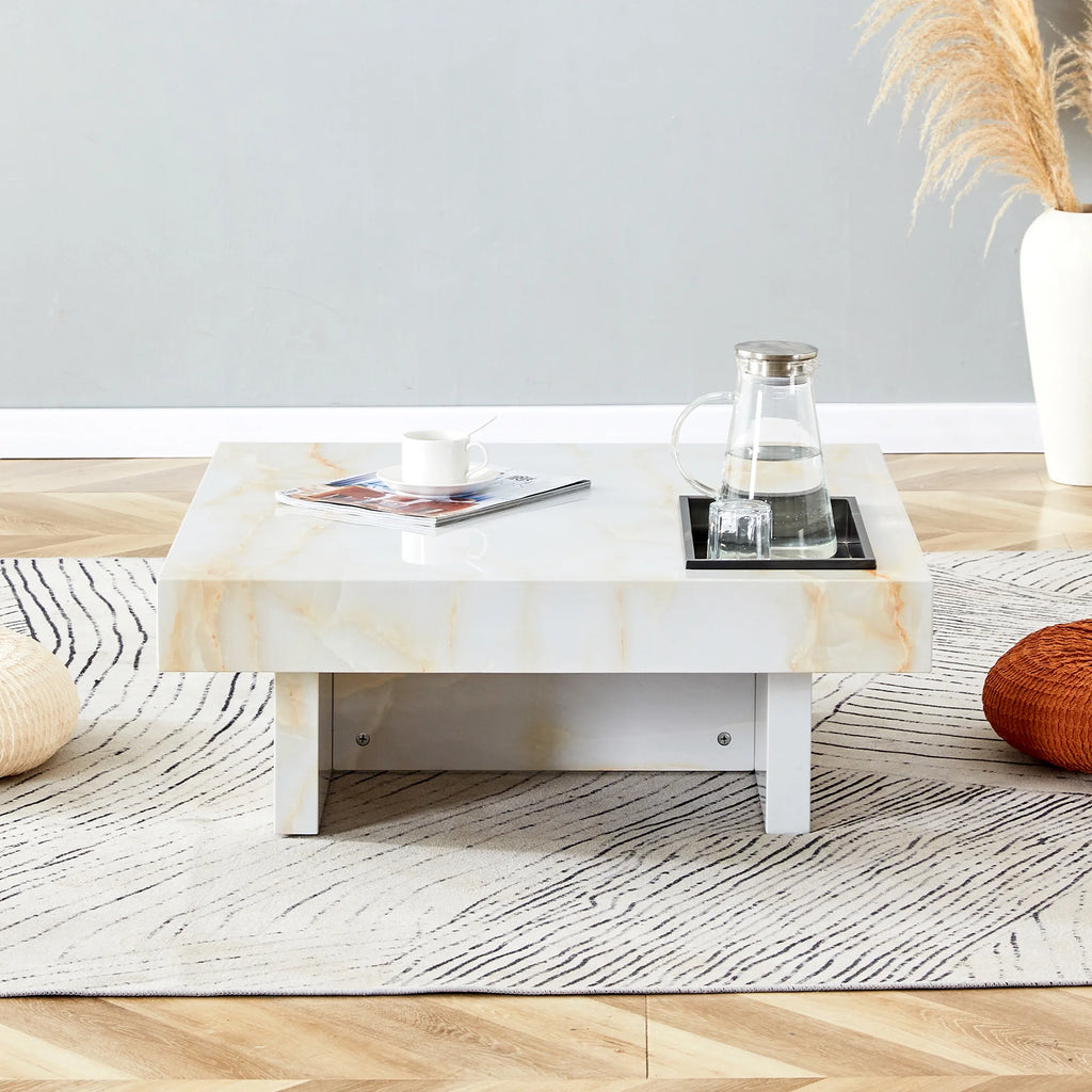 Imitation Marble Coffee Table A25086