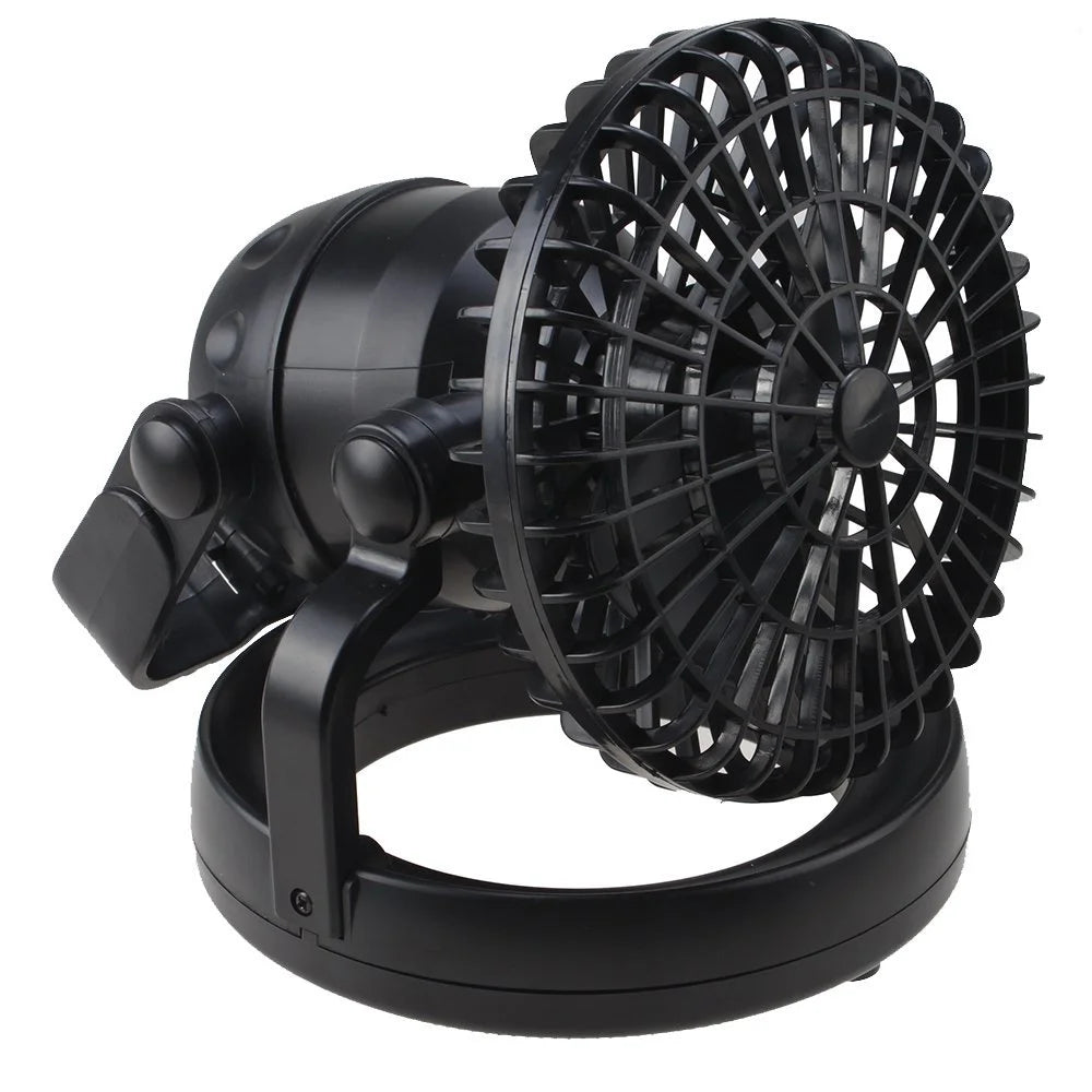2-in-1 18 LED Camping Light Flashlight and Ceiling Fan Y9046