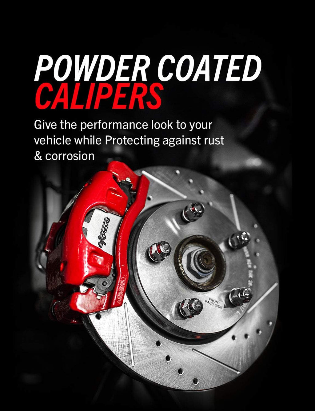 Front Z36 Truck and Tow Brake Kit with Calipers Q846862