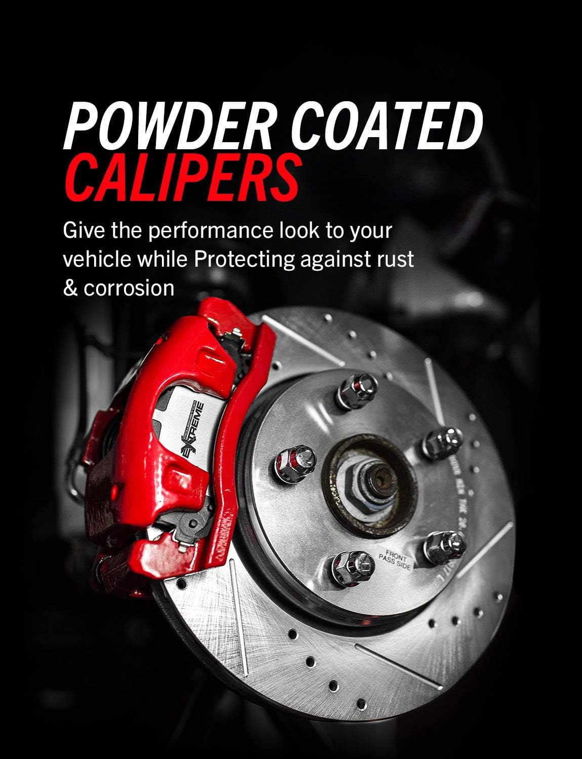 Front Z36 Truck and Tow Brake Kit with Calipers Q846862