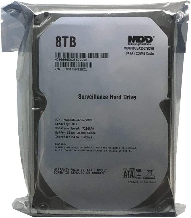 8TB 7200 RPM 256MB Cache SATA 6.0Gb/s 3.5inch Internal Hard Drive I611938